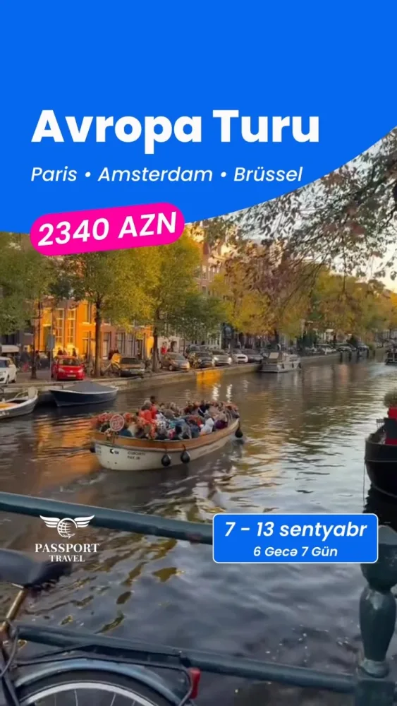 🇫🇷 Paris • 🇳🇱 Amsterdam • 🇧🇪 Brüssel  Turu