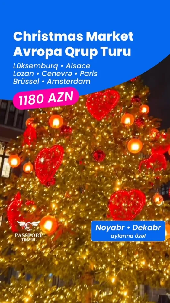 Christmas Market Avropa Qrup Turu