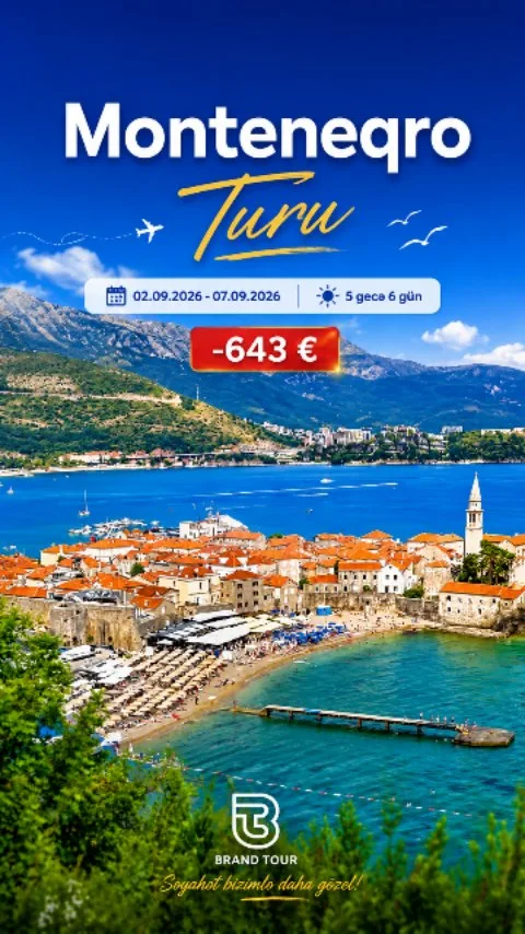 Xəyal Kimi Bir Tətil — Monteneqro turu