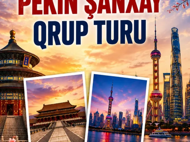 ÇİN - PEKİN ŞANXAY QRUP TURU