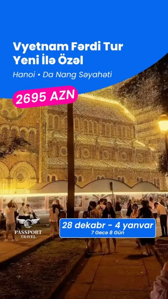 VİETNAM • YENİ İL FƏRDİ TUR